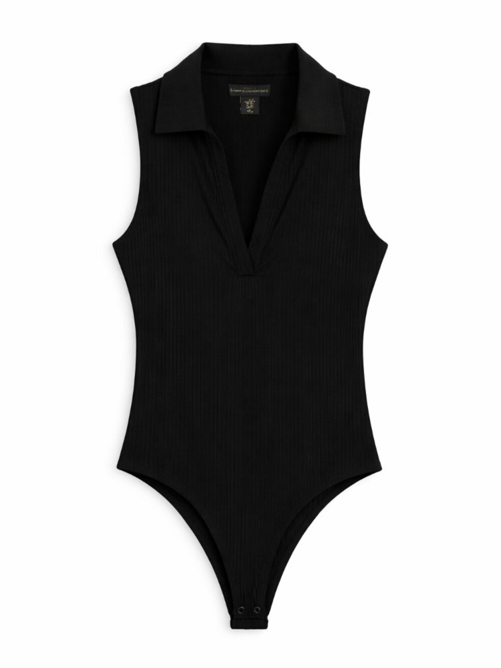 House of Harlow 1960 Black Collared Body Suit, Size XS